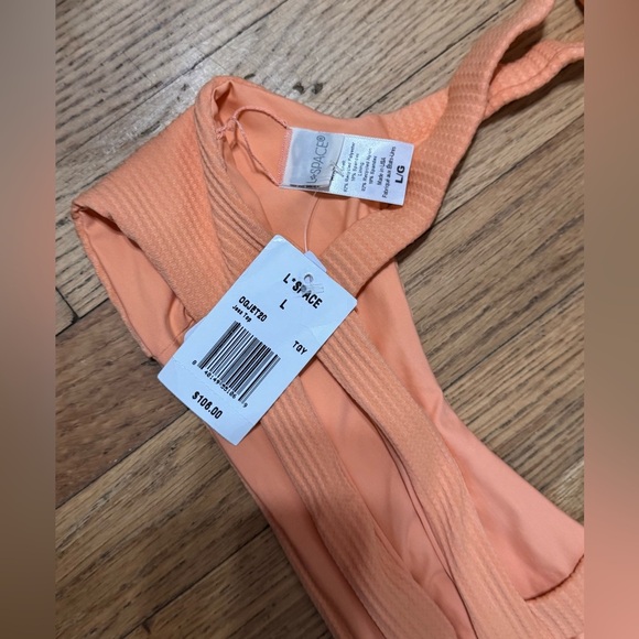 L*Space Jess Bikini Top in Tangy Orange - Picture 5 of 5